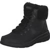 Skechers Glaciale Ultra, Stivaletto Donna, Colore: nero, 36 EU