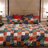 Tessitura Toscana Telerie Tessitura Toscana Parure Copripiumino 1 Piazza Happy Cottage 150x200 cm