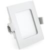 Lampo Lighting LAMPO SQLED 6 WATT FARETTO LED DA INCASSO QUADRATO 6 WATT 4000°K 490 LUMEN BIANCO NATURALE CRI >80 FORO 105X105 mm