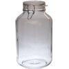 Bormioli Rocco Bormioli Fido - Vaso originale con chiusura a morsetto disponibile in diverse dimensioni, Vetro, 4.0 Liter