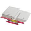 Colompac 93681 Busta a Sacco con Chisura Autoadesiva in Cartone Bianco, 245 X 345 X 30 Mm