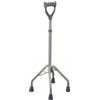 MORETTI SPA Quadripode Brio In Alluminio Anodizzato Con Manico Chiuso Impugnatura Anatomica