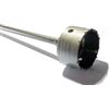 LED LEDS FRESA A TAZZA MM 160 CAROTATRICE CON ASTA SDS MAX 350 MM
