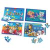 Paw patrol 4 puzzle in legno, 4+