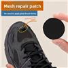 6 Pezzi di Toppe Autoadesive per Scarpe, Riparazione Impermeabile Resistente per Fori, Tessuto, Rete, Fissaggio Invisibile, Riparazione Scarpe Senza Cuciture