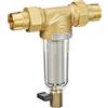 Honeywell FILTRO CON LAVADO MANUAL Y VASO TRANSPARENTE - 1 - TMAX 40ºC - PE 16 BAR - MALLA 105/135 MICRAS - FF06-1AA