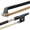 GLASSER Archetto per Violino, Carbon Graphit, Made in USA, 2000X-34, Rivestimento in nickel-silver, per 3/4 Violino