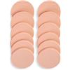 Molain Spugna Soffio di cipria 12 Pezzi A Forma Rotonda Make Up Face Per Fondotinta Liquido Lavaggio Detergente Applicatori Cosmetici (12 PZ Colore Della Pelle)
