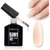 TOMICCA Builder Gel 5 in 1, 15 ml, Nude Gel per la costruzione di unghie, UV/LED, estensione delle unghie, riparazione, rinforzo, decalcomanie e gioielli
