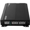 Luqeeg Amplificatore Stereo per Auto, Lega di Alluminio Alta Dissipazione di Calore Amplificatore 4 Canali, Amplificatore di per Altoparlanti Auto