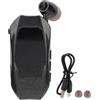 Jectse Cuffia Senza Fili Retrattile, Auricolare Cordless Stereo Bluetooth V5.3 Cuffie Aziendali, Cuffia Vivavoce con Riduzione del Rumore per Computer, Telefono, Tablet (Orecchio singolo)