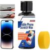 Generico Riparatrice per su Schermo del Telefono | Delicata Riparazione Rapida e Lucidatura 40ml/100ml con Spugna | Kit di Riparazione Schermo,Orologi Occhiali Specchi Portatili Altri Dispositivi Elettronici