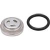 Qiilu Kit di Riparazione Guarnizione Lente Vetro Spia, 2 Set Cilindro Principale Freno Vetro Spia con O Ring Anteriore Posteriore Sostituzione Universale per Suzuki(12mm)