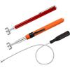 Flintronic 3 Pezzi Strumento Magnetico per Pickup, Acciaio Inossidabile Calamita Telescopica, Asta Telescopica Magnetica, per Chiavi, Monete, Viti, Penne e Oggetti Metallici