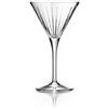 RCR Cristalleria Italiana 21 cl - Timeless Bicchiere Martini in Vetro - Set 6 Pezzi