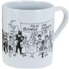 Moulinsart Porcelain Mug Tintin Collection Carte de voeux 1972 (46517)