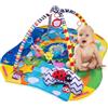 Lionelo Anika 2in1 Palestrina Tappetino da Gioco per Neonato e Bambino Box 110x95 cm Cuscino sotto la Pancia Ricco Set di Giocattoli Varie Forme e Colori Interattivo