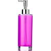 Excelsa Linea Bagno Dispenser Sapone, Plastica, Lilla