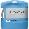 Luxilon WRZ998800 Corda da Tennis Alu Power Feel, 12.2 m, Unisex, Argento, 1.20 mm