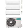 Hisense CLIMATIZZATORE HISENSE HI-COMFORT TRIALSPLIT 9000+9000+9000+3AMW62U4RJC INVERTER R-32 WI-FI