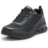 Skechers Bobs Glide Step Arc Waves 2.0-Class Rank Sneaker Uomo, Nero/Nero, 42.5 EU