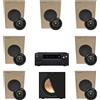Focal Sistema audio a soffitto Focal 100ICW6 per home theater Atmos 5.1.2
