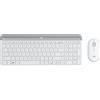 Logitech MK470 tastiera Mouse incluso USB QWERTY Inglese Bianco