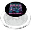 Never Forget Meme 90s Tech Millennial Hu Non dimenticare mai Meme 90s Tech Nostalgia Vintage Computer PopSockets PopGrip per MagSafe