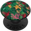 Cardinal Phone Accessories Studio Cardinale Uccello Modello Tropicale Natura Estetica Accessorio PopSockets PopGrip Adesivo
