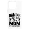 Dog Lover Gamer Mom Custodia per iPhone 15 Pro Gioco Cane Mamma AFK Nutrire Il Cane Divertente