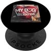 Chihuahua Puppy Lover PS Il mio cane è il mio San Valentino Chihuahua Street Graffiti PopSockets PopGrip Adesivo
