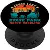 KAEDAM Gifts: North Carolina State Parks Jones Lake State Park North Carolina Retro Tramonto Souvenir PopSockets PopGrip Adesivo