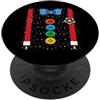 Costume Da Clown Carnevale Costume Da Clown Carnevale Da PopSockets PopGrip Adesivo