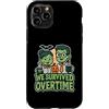 overtime team coworkers zombie halloween Custodia per iPhone 11 Pro Siamo sopravvissuti al team straordinario