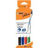 BIC 1199001724 Nero, Blu, Verde, Rosso 4pezzo(i) evidenziatore