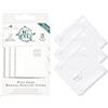 So Eco Wipe Away Makeup Remover Cloths - Reusable Face Cloths, Gentle Facial Exfolation, Ideal for Makeup Removal & Daily Skincare Routine, Versatile, Bamboo Material - 3 Pack