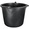 woplus Secchio da Cantiere 20L con Scala, Secchio per Acqua con Beccuccio, Secchio per Malta e Intonaco, Secchio da Giardino in PVC 12/16/20L (20 Litri, Confezione da 3 Pezzi)
