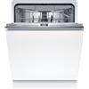 Bosch SMV6ZCX10E Serie 6, Lavastoviglie da incasso a scomparsa totale, PerfectDry: Asciugatura impeccabile e consumi ridotti, Home Connect, Diagnostica da remoto, TimeLight, 60 cm