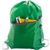 Sacca coulisse con tasca zip e uscita auricolari 34.5 x 45 cm Coprus personalizzate o neutre