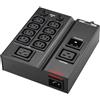 PowerWalker Bluewalker PowerWalker MBS/PDU IEC 1-3kVA - Stromverteilungseinheit - Wechselstrom 208/220/230/240 V - Ausgangsanschl?sse: 9 - Schwarz (10133000)