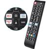Loutoc Telecomando intelligente BN59-01315B per TV Samsung 4K UHD HDR Crystal QLED, ricambio per TV Samsung Serie Quantum EU con NFLX/Rakten/Video
