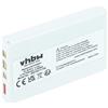 vhbw batteria compatibile con Nokia 6500, 8250, 7650, 6590i, 5210, 8270, 7150, 6590, 8210, 6510, 3610 smartphone cellulare (700mAh, 3,7V, Li-Ion)