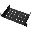 Techly Professional 364958 Mensola per Rack 10 150 mm 1U Nero 2 Punti Nero
