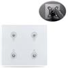 HUOZHI Adattatore universale per montaggio VESA per monitor di computer tablet iPad non VESA da 13 a 27 pollici, kit staffa di montaggio VESA 75 x 75 mm