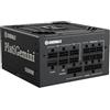 ENERMAX PlatiGemini ATX 3.1 & ATX12VO 1200W 80PLUS Platinum alimentazione ibrida (completamente modulare, 12V-2x6, 60% semi-fanless) incl. GPU WireView; EGN1200P