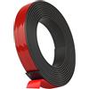 AXFEE Nastro Magnetico Autoadesivo Forte, 2M Rotolo di Nastro Magnetico con Forte Supporto Autoadesivo, per Tende, Foto, Poster, Magneti per Frigorifero, Zanzariere, Domestico(1.5cm*1.5mm)