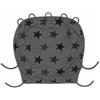 Dooky The Original Dooky 126702 Tendina per Sole Vento per Passeggino e Carrozzina, Universale, Regolabile e Traspirante, Grigio con stelle tono su tono - Grey Stars
