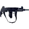 Gonher Festartikel Hirschfeld Gonher 134/6 - Fucile mitragliatore in Metallo, 12 Colpi Nero