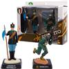 Giochi Preziosi Esercito Italiano, Personaggio Lanciere Reggimento Montebello e Incursore, Altezza 8 cm, Soldatini Giocattolo Militari dell'Esercito Italiano, Uniforme Dettagliata