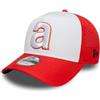 New Era Embroidery 9Forty - Berretto regolabile Aprilia bianco, rosso, taglia: unica